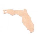 Custom Imprinted 15" x 13.5" Epicurean Florida Shaped Cutting Board