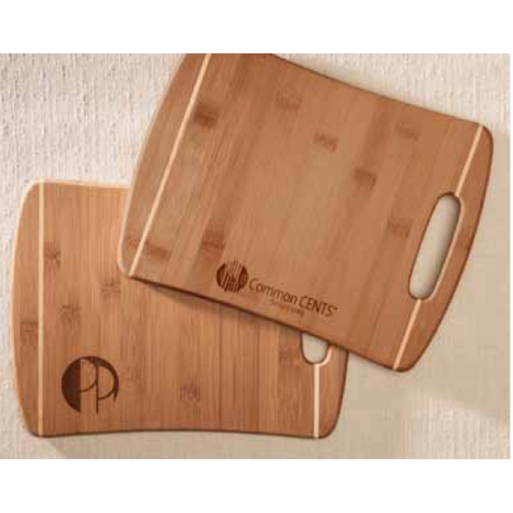 Logo Branded Bamboo Cutting Board (9"x12") Logo Branded Bamboo Cutting Board (9"x12")