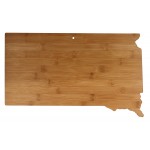 Personalized South Dakota State Cutting & Serving Board