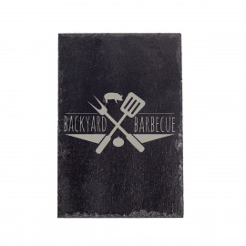 7.9" x 11.8" Slate Board with Logo