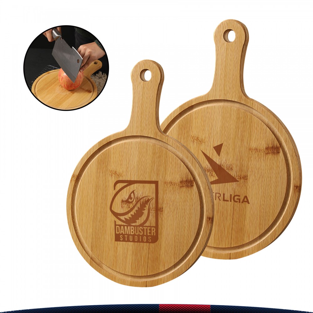 Round Cutting Board Custom Printed