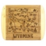 Customized A Slice of Life Wyoming Serving & Cutting Board