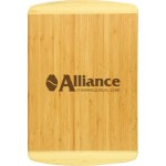 Custom Imprinted 18x12 Bamboo Cutting Board