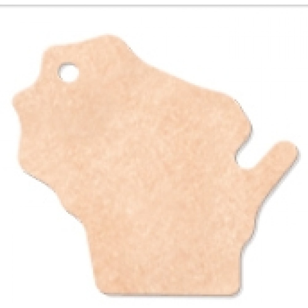 Logo Branded 15" x 11" Epicurean Wisconsin Shaped Cutting Board Logo Branded 15" x 11" Epicurean Wisconsin Shaped Cutting Board