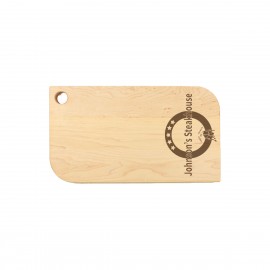 8" x 14" Maple Charcuterie Board with Logo