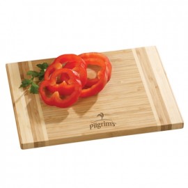 BistroTek Designer Premium Bamboo Cutting Board with Logo