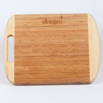 Bamboo Cutting Board w/ Handle with Logo