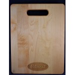 Promotional Maple cutting board with handle 8.75 x 11.5 x .5" medium