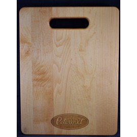 Promotional Maple cutting board with handle 8.75 x 11.5 x .5" medium