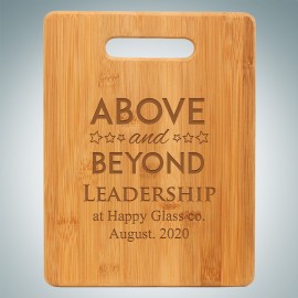 Bamboo Rectangle Cutting Board with Logo  Bamboo Rectangle Cutting Board with Logo
