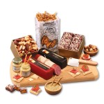 Shelf Stable Charcuterie Collection Snack Board with Logo