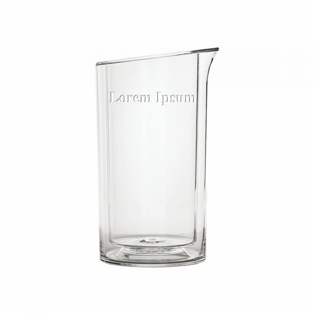 Logo Branded Gala Acrylic Double Wall Wine Cooler w/Slanted Top Design Logo Branded Gala Acrylic Double Wall Wine Cooler w/Slanted Top Design