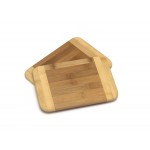 Personalized Bamboo 2 Tone Small Cutting Boards - Set of 2