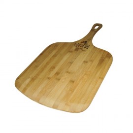 Bamboo Pizza Peel Board with Logo  Bamboo Pizza Peel Board with Logo