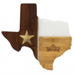 Republic of Texas Serving Board with Logo