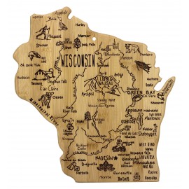 Customized Destination Wisconsin Cutting & Serving Board