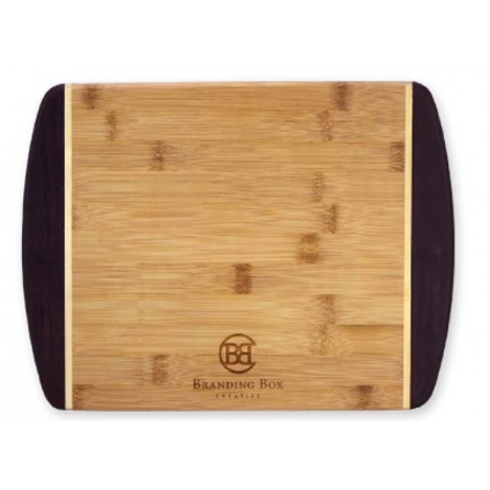 Totally Bamboo 12" Java Cutting Board Custom Printed Totally Bamboo 12" Java Cutting Board Custom Printed