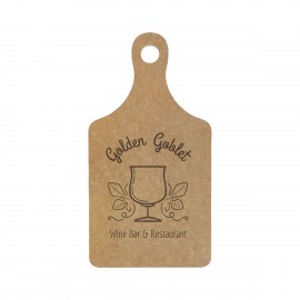 Logo Branded 13" x 7" Eco Paddle Shaped Cutting Board  Logo Branded 13" x 7" Eco Paddle Shaped Cutting Board