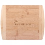 Customized Bathurst 13-Inch Two-Tone Bamboo Cutting Board (Factory Direct - 10-12 Weeks Ocean)