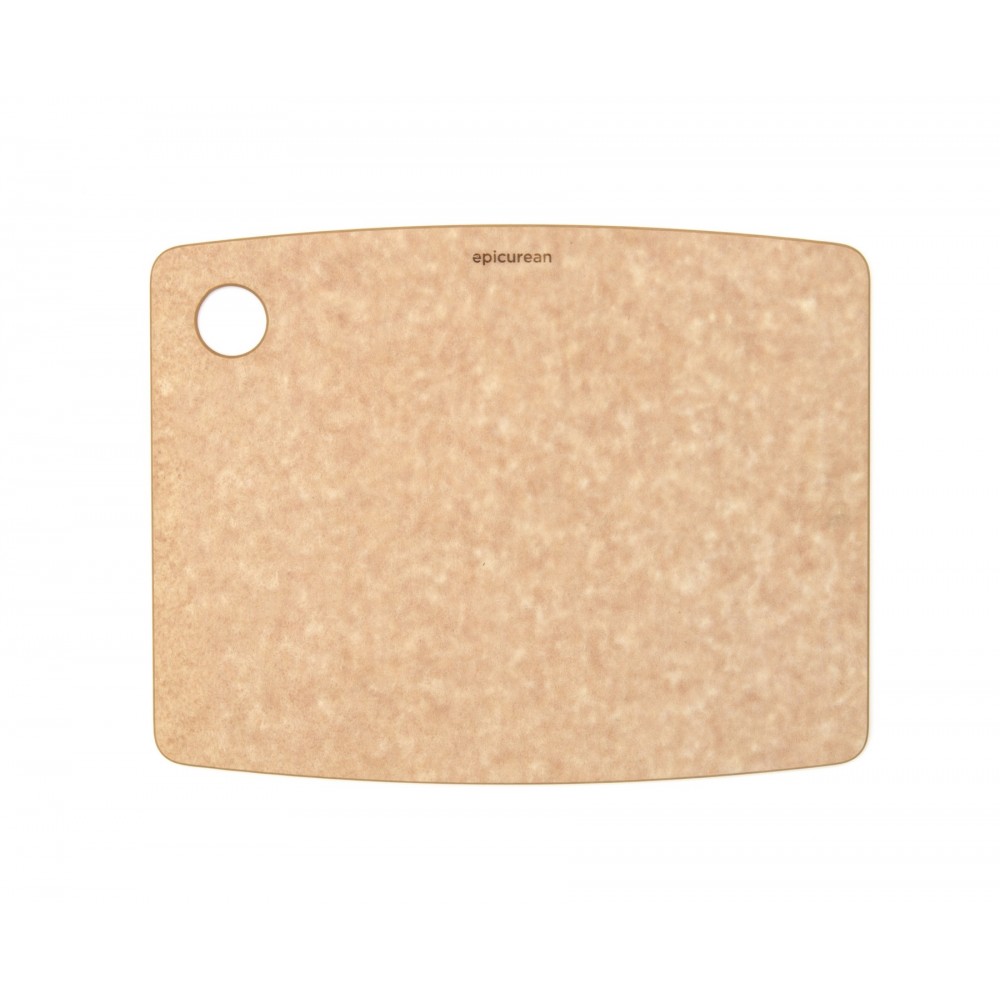 Logo Branded 11.5" x 9" Epicurean Natural Wood Brown Cutting Board Logo Branded 11.5" x 9" Epicurean Natural Wood Brown Cutting Board