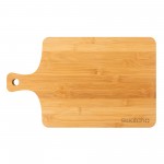 Eco-Friendly Rectangle Bamboo Wood Charcuterie Cutting Board with Logo
