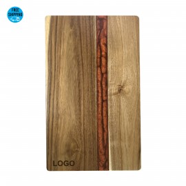 Acacia Wood Resin Chopping Board - OCEAN with Logo