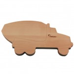 Customized Cement Truck Shaped Wood Cutting Board