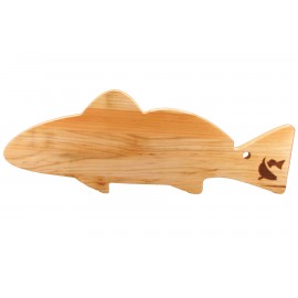 Fish Shaped Wood Cutting Board with Logo