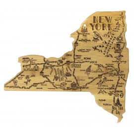 Destination New York Cutting & Serving Board with Logo