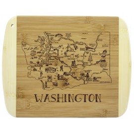 Customized A Slice of Life Washington Serving & Cutting Board