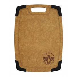 Vellum 14 " Wood Paper Composite Cutting Board w/Juice Groove with Logo