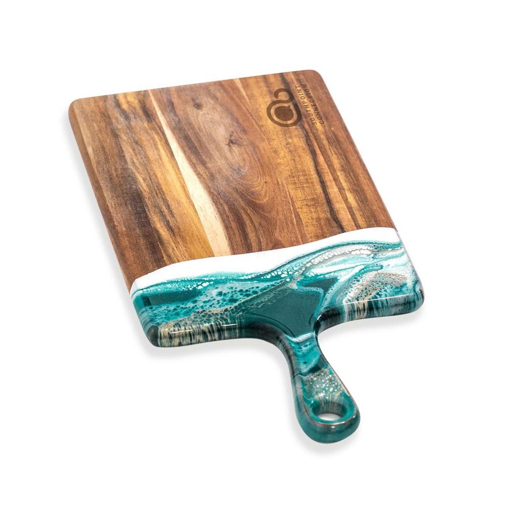 Medium Acacia Cheese Board with Logo Medium Acacia Cheese Board with Logo