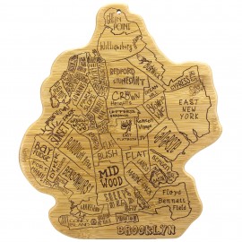 Promotional Brooklyn City Life Cutting & Serving Board  Promotional Brooklyn City Life Cutting & Serving Board