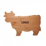 Custom Imprinted Cattle Shaped Bamboo Cutting Boards