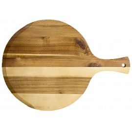 Logo Branded Acacia Small Pizza Peel