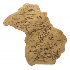 Destination Michigan Cutting & Serving Board with Logo