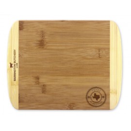 11" Hawaii State Stamp 2-Tone Cutting Board with Logo