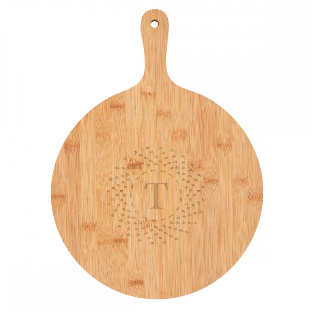 Logo Branded Bamboo Pizza Paddle