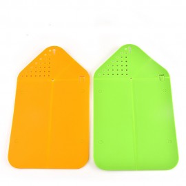 Water Rinse Cutting Board W/ Strainer with Logo