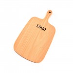 Logo Branded Wood Serving Board With Handle