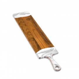 Customized Acacia Baguette Board 5"x24"  Customized Acacia Baguette Board 5"x24"