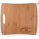 Bamboo Cutting Board (11.5"x13.5") Custom Imprinted