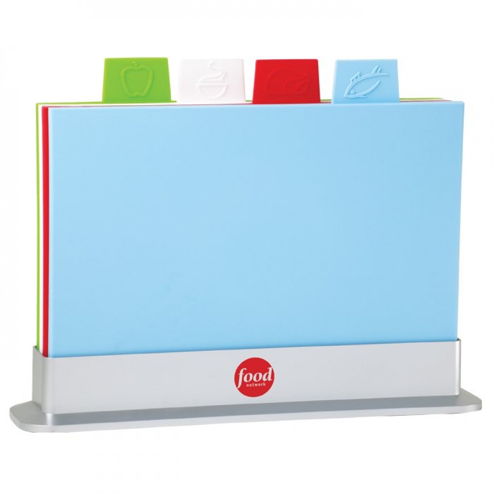 Custom Imprinted 5 Piece Folding Cutting Board Set Custom Imprinted 5 Piece Folding Cutting Board Set