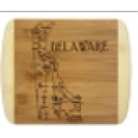 A Slice of Life Delaware Serving & Cutting Board with Logo