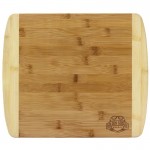 Custom Imprinted 2-Tone Bamboo Bar Board - 13 inch