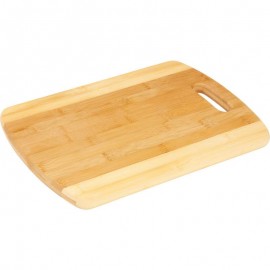 Personalized 14" Bamboo Two-Tone Cutting Board  Personalized 14" Bamboo Two-Tone Cutting Board