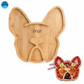 Bulldog Shaped Serving Board with Logo  Bulldog Shaped Serving Board with Logo