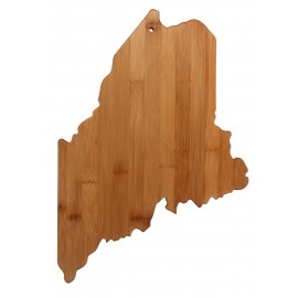 Maine State Cutting & Serving Board with Logo