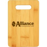 Personalized 6" x 9" - Wood Cutting Board - Bamboo