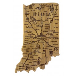 Destination Indiana Cutting & Serving Board with Logo